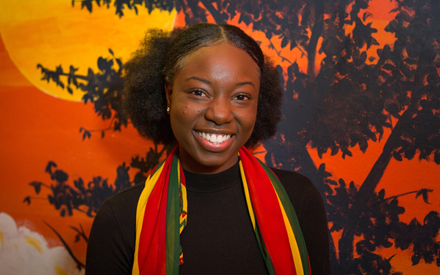 Nana Yaa Fimpong, from Ghana, lived at I-House UAlberta