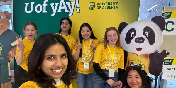 Ambassadors at Admitted Student Day