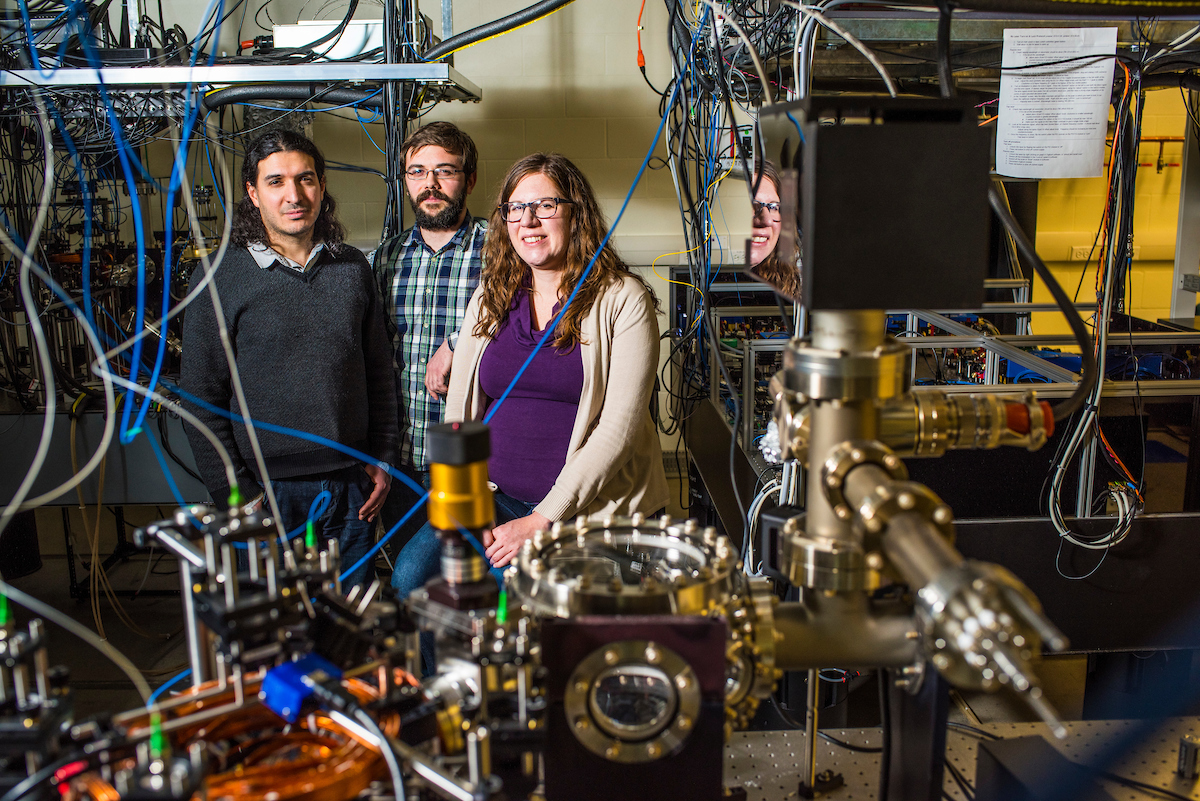 Lindsay LeBlanc and some of her graduate students