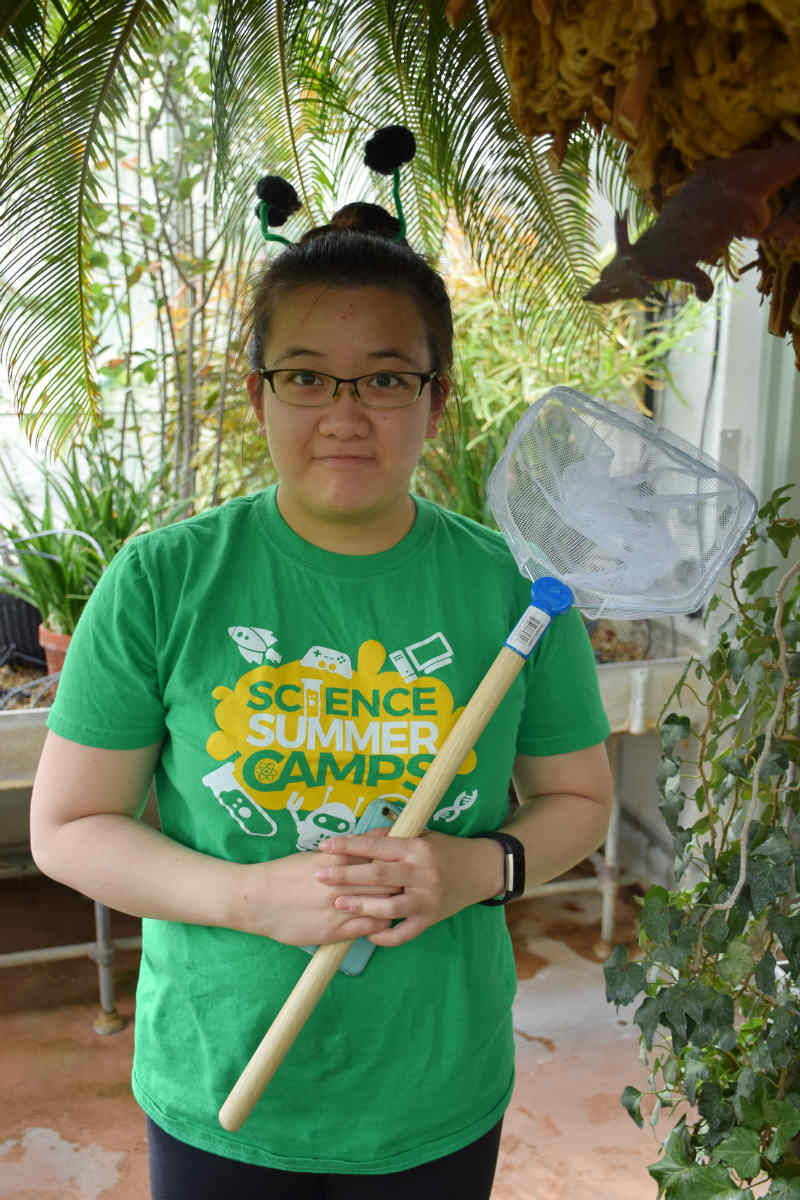 Mini Science camp leader Anna Dang