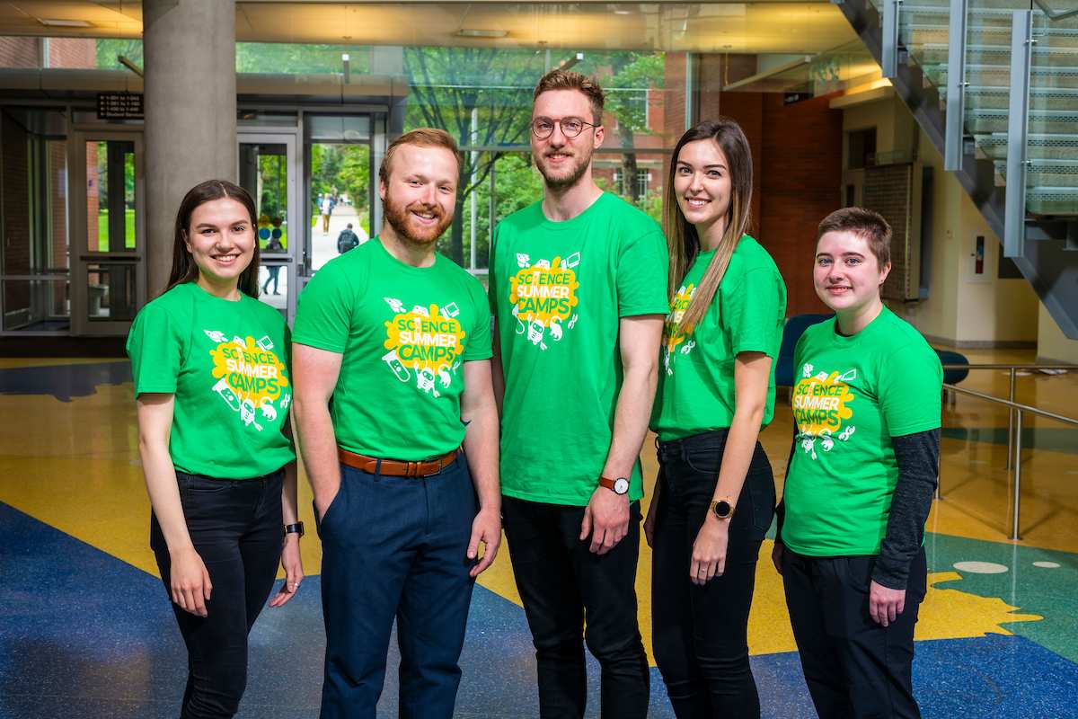 Science Summer Camp Leaders share their love of science with the next generation of scientists.