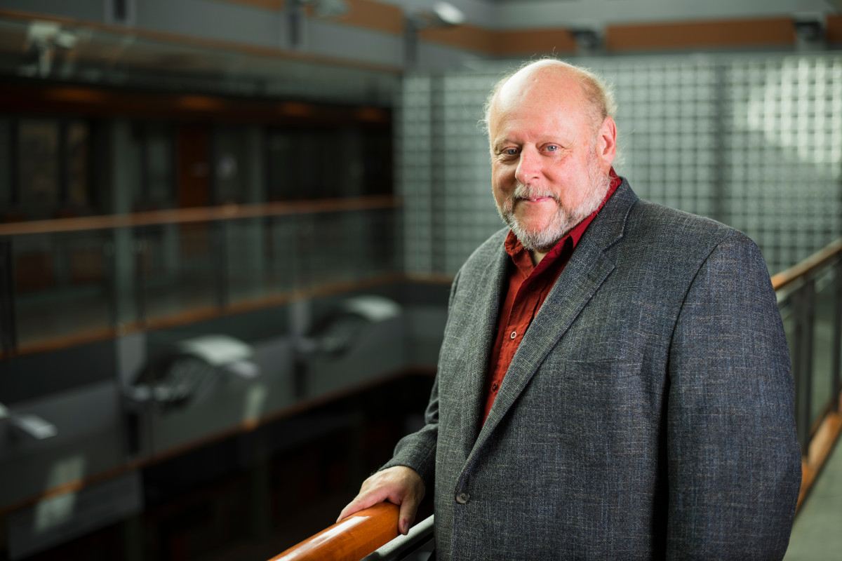 Pierre Boulanger, professor in the Department of Computing Science and Cisco Research Chair in Healthcare Solutions, on the UAlberta campus.